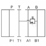 NG6 Pressure relief valve in B